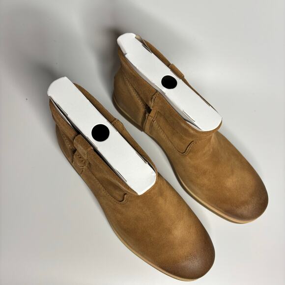 UGG Women's Josefene Cuff Suede Boots in Chestnut - Picture 8 of 9